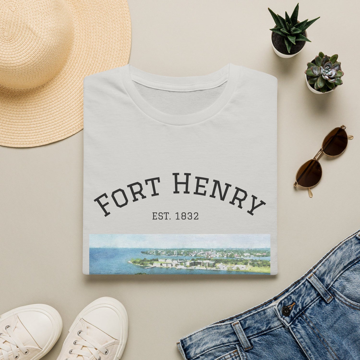 WearYourTown's Fort Henry Illustrated Tee